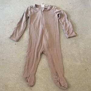 H&M Taupe Kids One Piece Footie